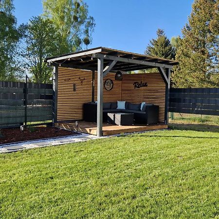 Ferienhaus Seeoase - 70Qm - Kamin -Terrassen - Parkplatz - Badestelle Fusslaeufig Joachimsthal Extérieur photo